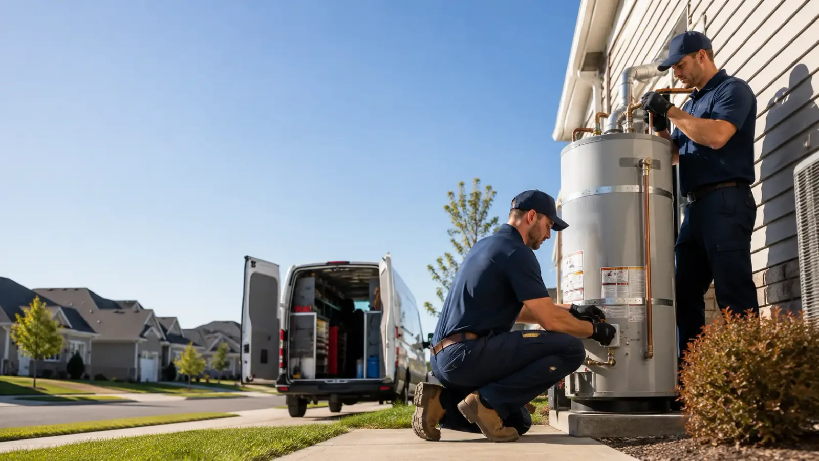 Water Heater Installation in Long Lake, WI